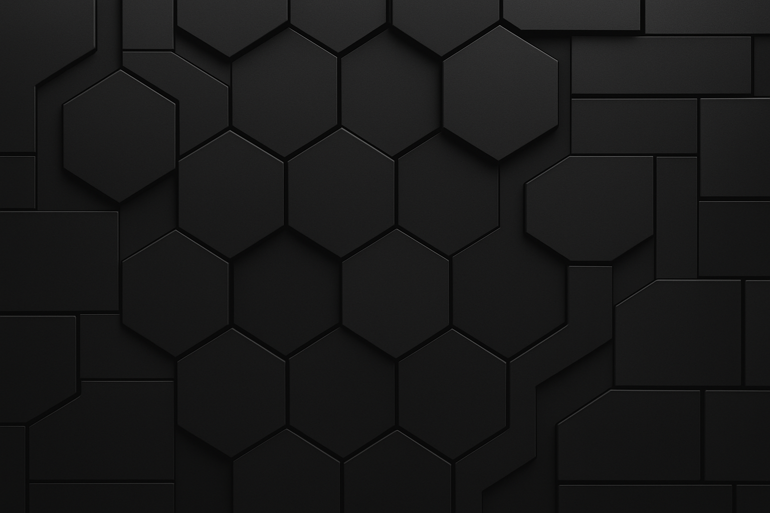 黑色模組化的背景